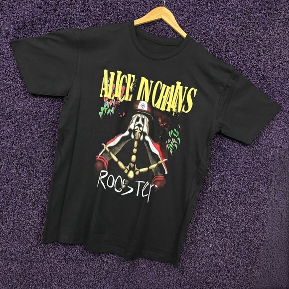 Alice In Chains Rooster Rock T-Shirt Size Extra Large - Picture 3 of 4